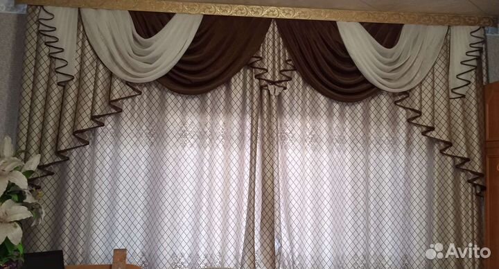 Шторы с ламбрекеном