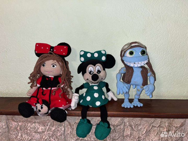 Мягкие игрушки ручной работы
