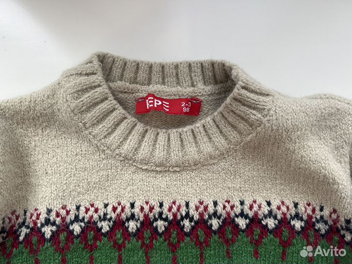 Новый свитер р. 98 (2-3 года)