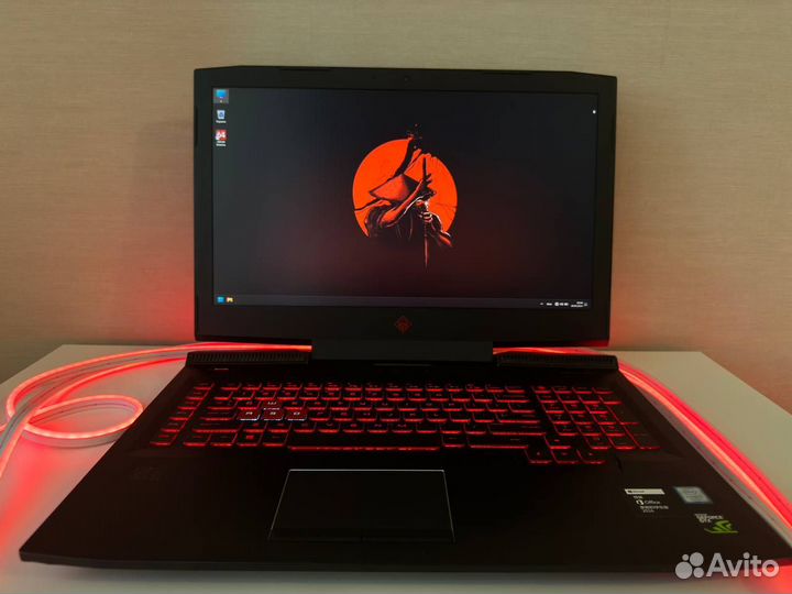 Игровой ноутбук HP Omen 17'3 GTX 1060 I7-7700 SSD