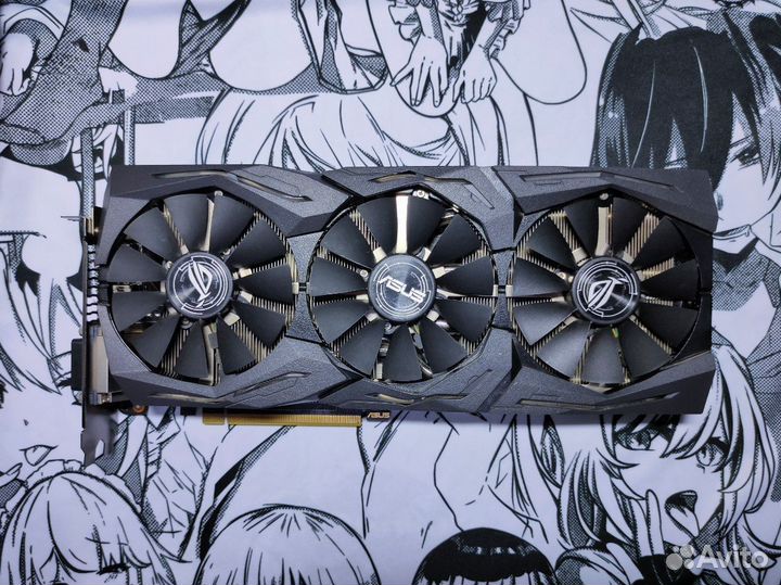 Видеокарта Asus strix GTX1060 6G