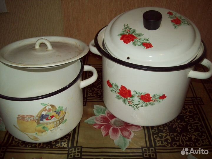 Посуда СССР новая- миски,кружки ковши.кастрюли