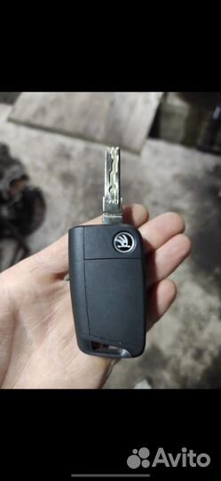 Oktavia A7 ключ замка зажигания