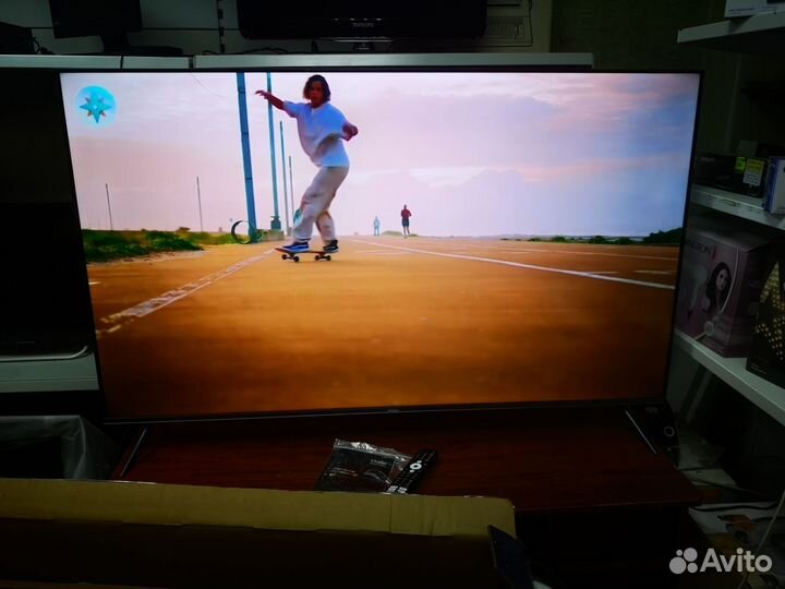 Новый 4K телевизор haier 58s5 SMART tv гарантия