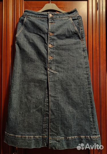 Джинсовая юбка Massimo Dutti 42р 36р/4usa