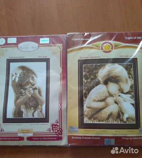 Наборы для вышивки крестом (25 штук)