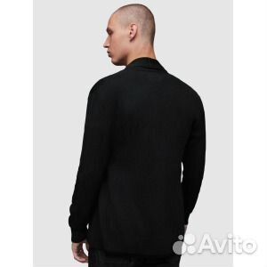 Кардиган AllSaints Mode Merino, черный