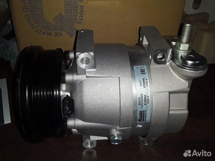Компрессор кондиционера Nissens 89221