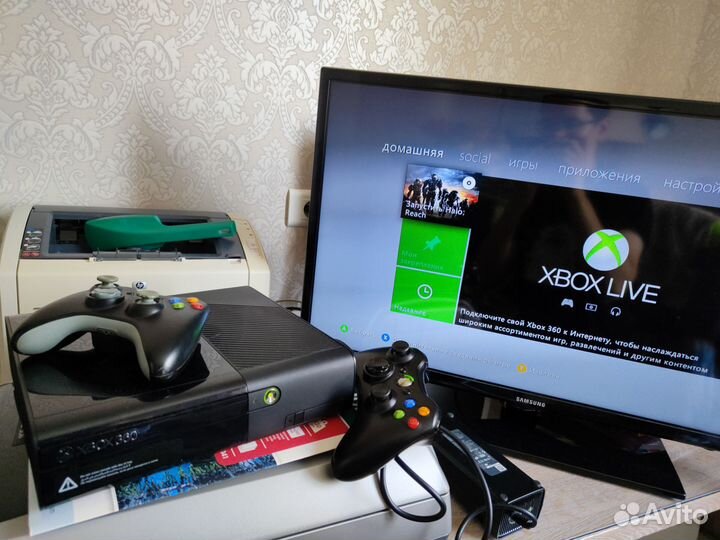 Игровая приставка xbox 360 e