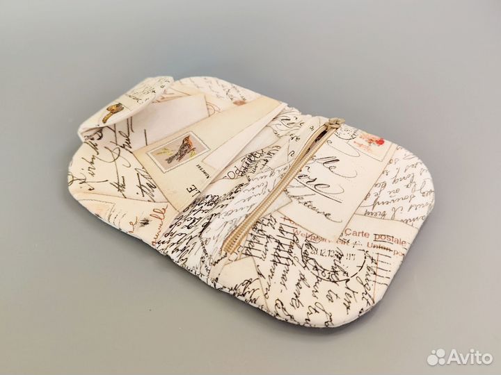 Кошелек для карт и мелочи текстильный