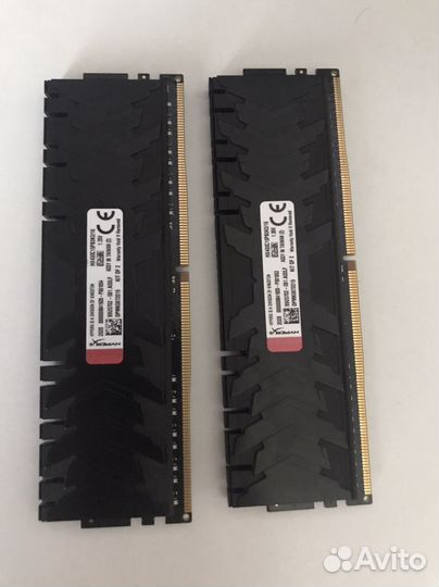 Оперативная память ddr4 hyperx predator 16gb