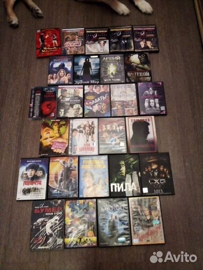 Фильмы на DvD дисках б.у