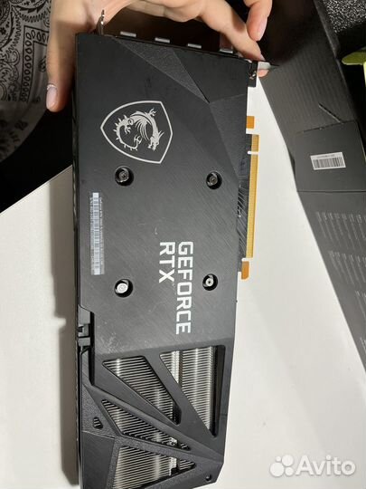 Видеокарта MSI GeForce 3060 Ti ventus 3x 8g