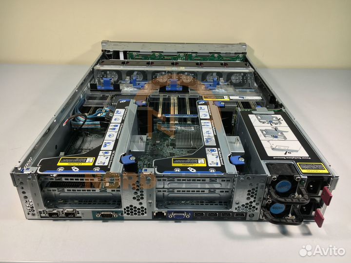 Сервер HP DL380p Gen8 12LFF 2x E5-2660 32GB 460W