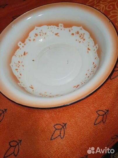 Эмалированный таз ведро пластиковое бак металич