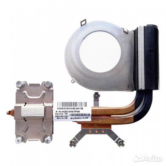 Тепловые трубки радиаторы охлаждения для ноутбуков