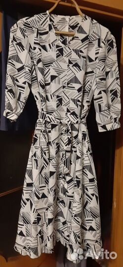 Платье крепдешин винтаж СССР