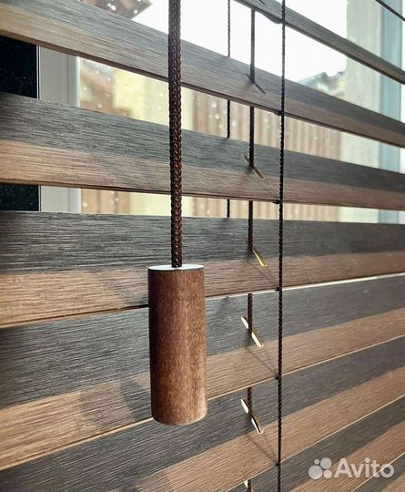 Деревянные жалюзи новые