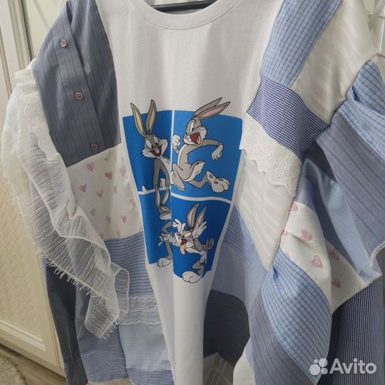 Рубашка пэчворк