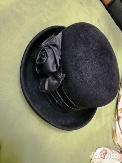 Шляпа фетровая женская