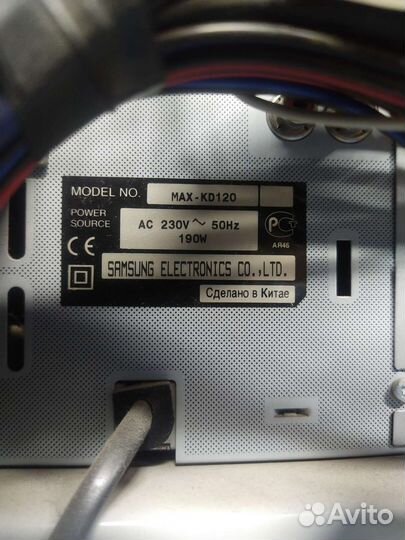 Музыкальный центр samsung MAX-KD-120