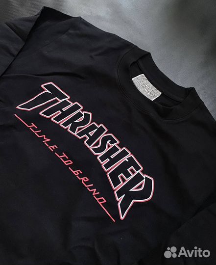 Лонгслив Thrasher x Independent