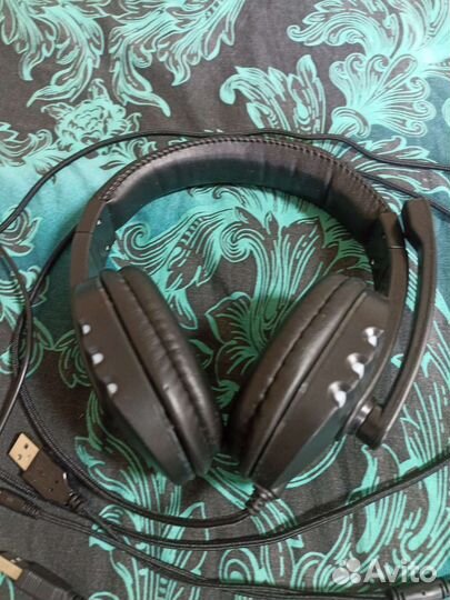 Клавиатура, мышь и наушники