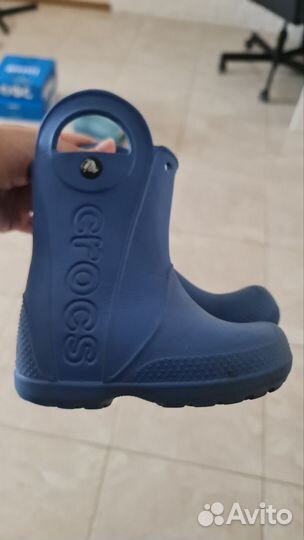 Резиновые сапоги crocs 24 размер