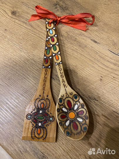 Декоративная деревянная ложка