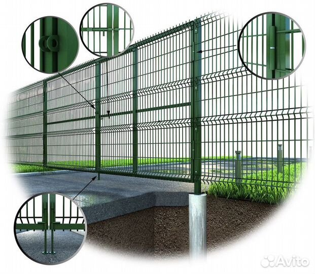Заборы и ограждения 3D