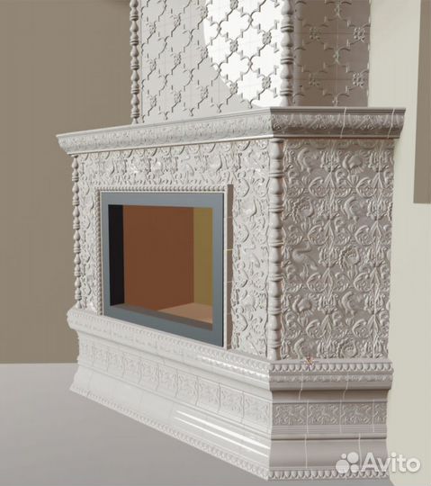 Изразцы для печи и камина