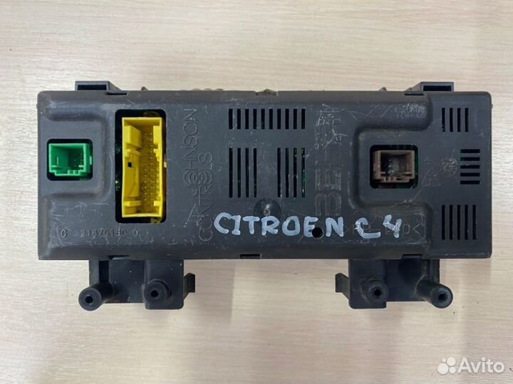 Блок управления климат-контролем Citroen С4 2008