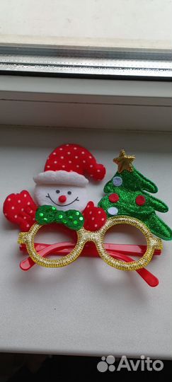 Очки новогодний атрибут для фото