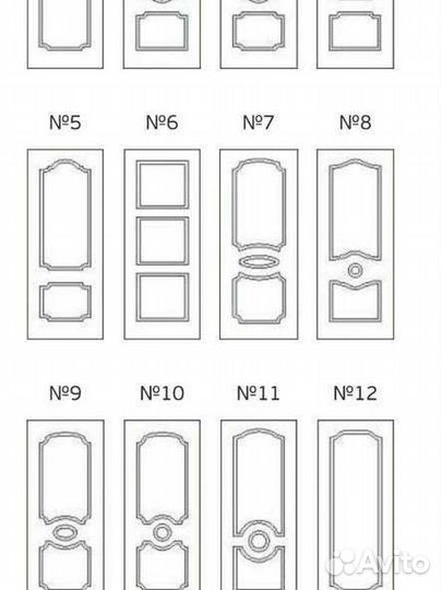 Замена панели на на входной двери мдф накладки