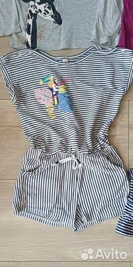 Детские вещи пакетом на девочку 110 116