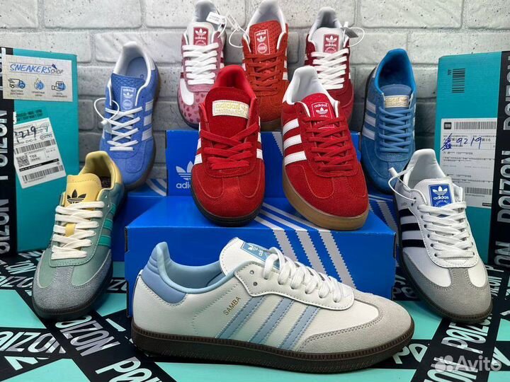 Кроссовки adidas samba, munchen, gazelle, spezial