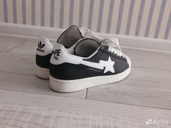 Superstar Adidas x Bape кроссовки оригинал