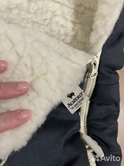 Зимний конверт из овечей шерсти