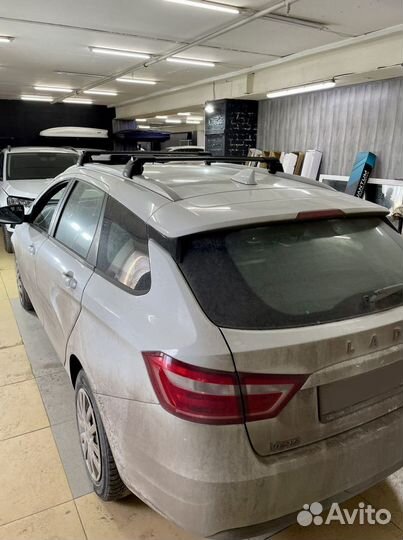Бесшумный багажник на крышу LADA Vesta SW