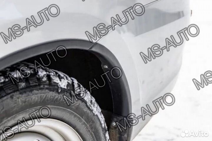 Защитные накладки на арки Лада Веста