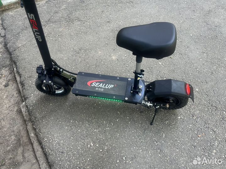 Электросамокат с сиденьем для взрослых обмен