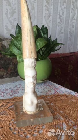 Резьба по кости девушка фигура цар