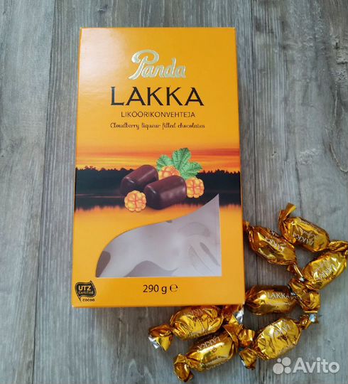Коробка из-под конфет Lakka (Финляндия)