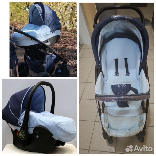 Коляска tutis zippy 3 в 1