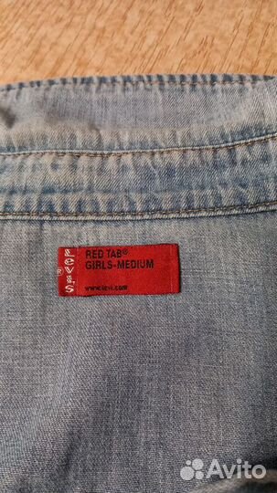 Рубашка Levi's б/у S/M