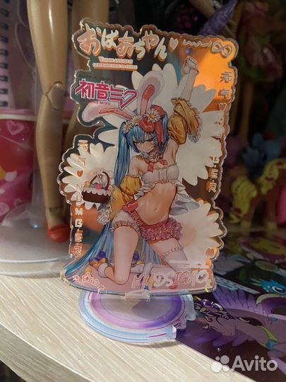 Акриловые фигурки аниме геншин мику хатсуне