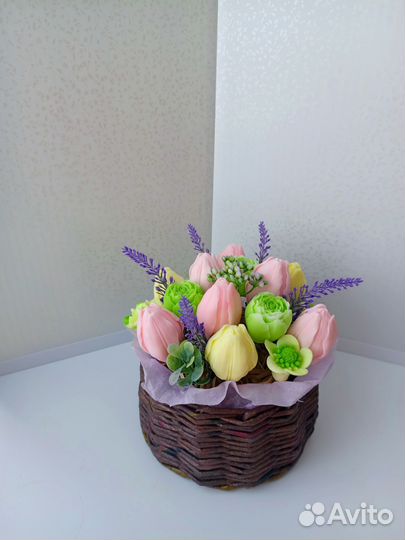 Мыло ручной работы набор, букет