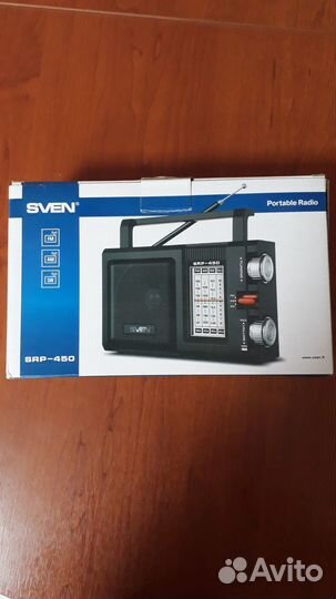 Радиоприемник портативный sven SRP-450
