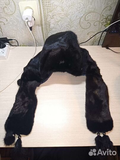 Шапка норковая женская