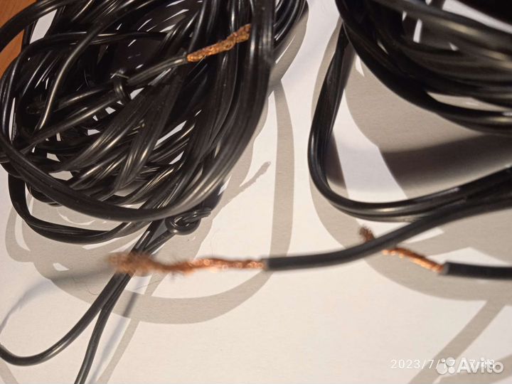 Кабель акустический от колонок 2 куска